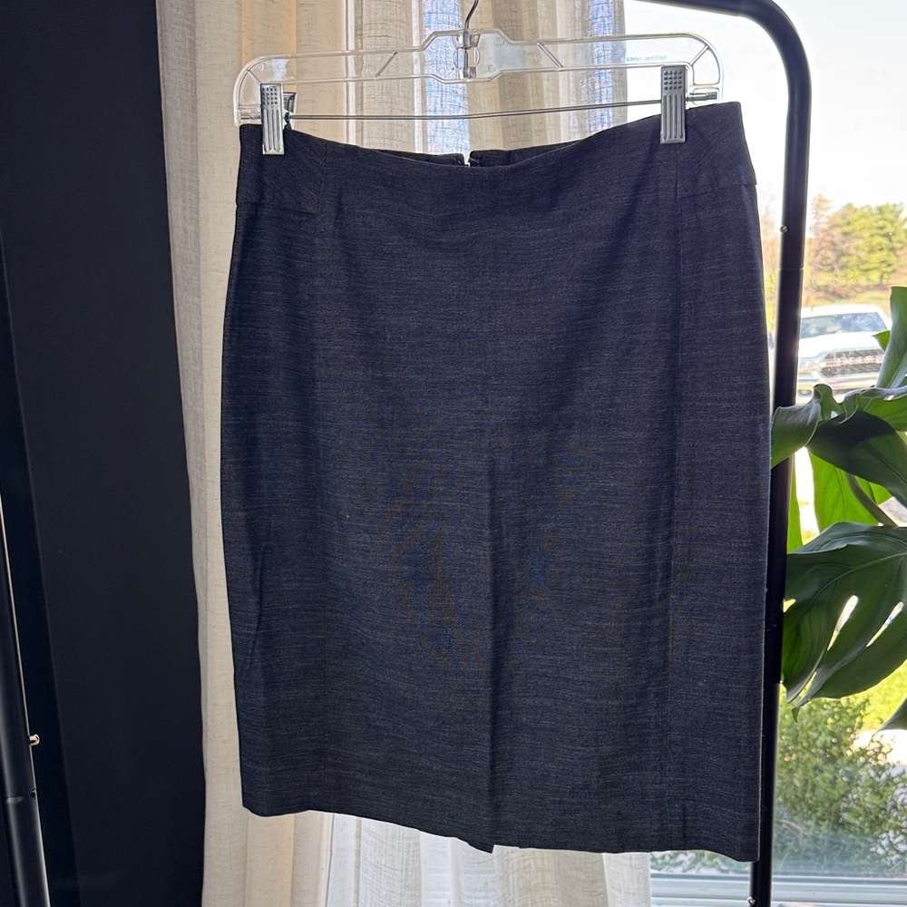 LOFT Dark Navy Pencil Skirt
